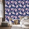 Wallpaper Roses colorful flowers for living room and bedroom 50x1000