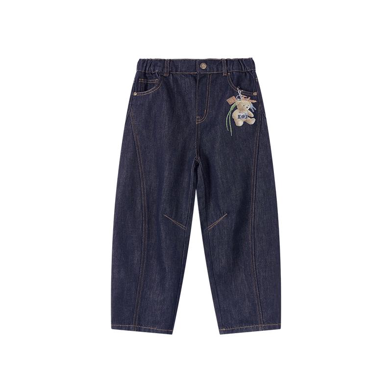 Teenie Weenie Kids Unisex Lyocell Blend Denim Jeans 150