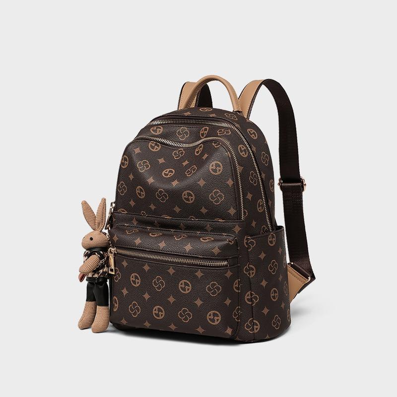 School bag backpack women's new fashion printing large capacity travel light travel student backpack bags
