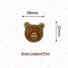 KAK Antique Style Ceramic Bear Cabinet Knobs and Handles Shoe Cabinet Door Pulls Kitchen Drawer Knobs Vintage Furniture Hardware