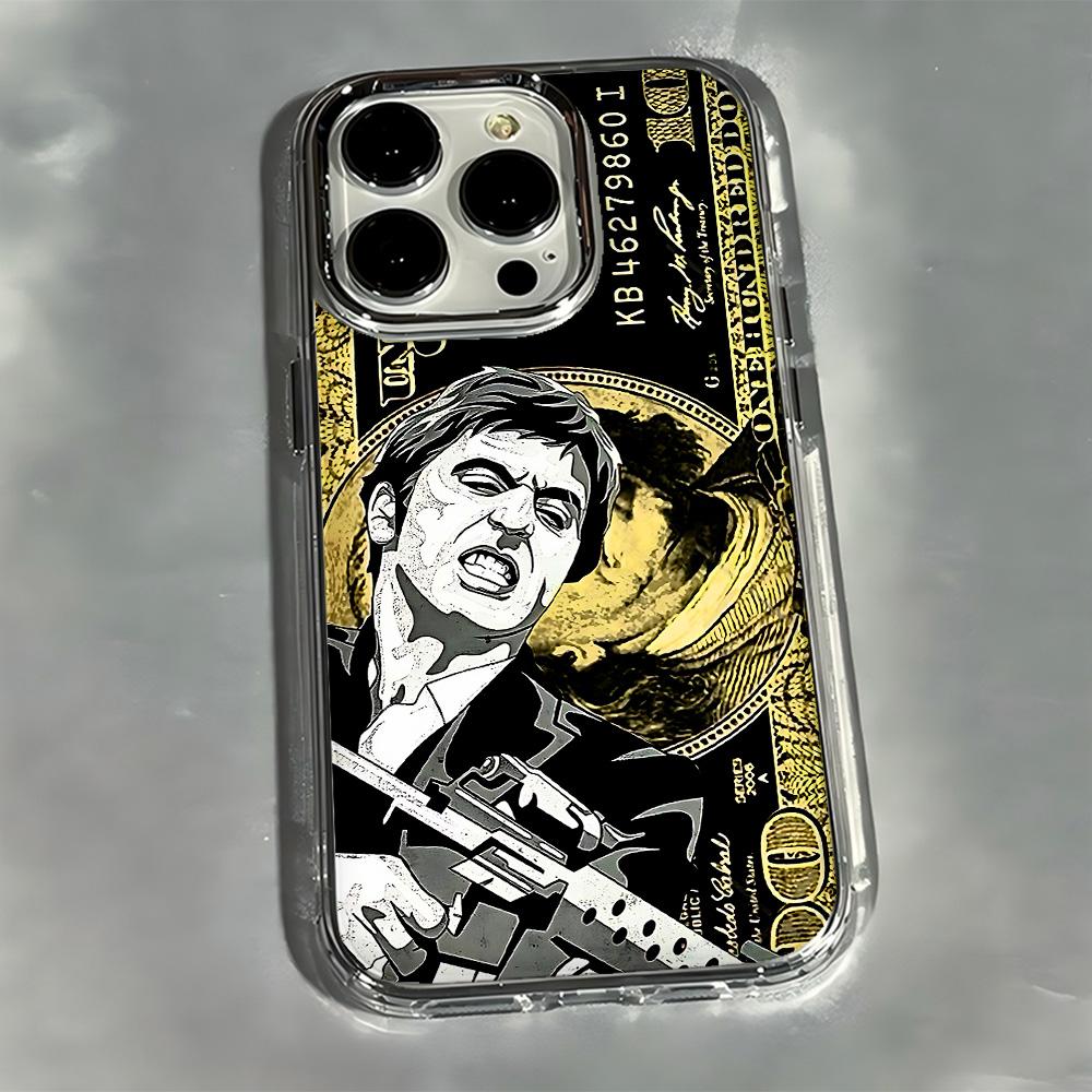 

Fashion Hot S-Scarface Phone Case For Google Pixel 10 9 8 7 8A 9A XL Pro 4G 5G Transparent Soft Silicone TPU Back Cover Pixel 9 5G