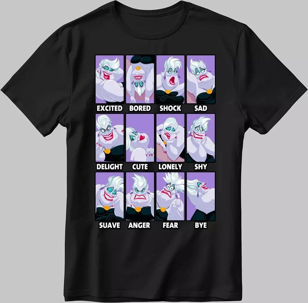 Ursula Black TShirt Villain Cecaelian Sea S