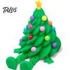 Christmas Tree Ornaments Articulated Figurine, 3D Printed Movable Joints Colorful Tabletop Ornament, Creative Holiday Table Decor Flexible Character