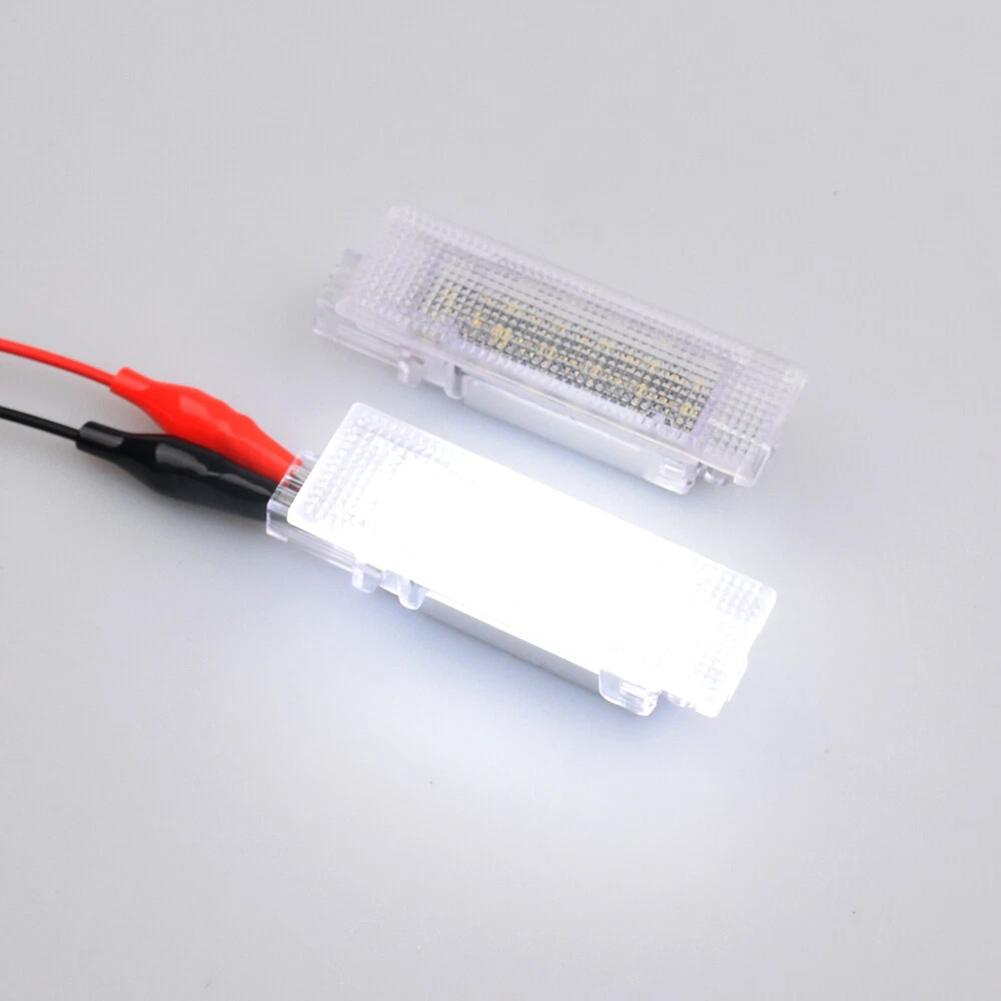 Trunk Boot Lamps 2 Pack for Fiat 500 500X 500L For Panda Punto Linea Stilo Idea Grande Punto 2003-2025 white plastic
