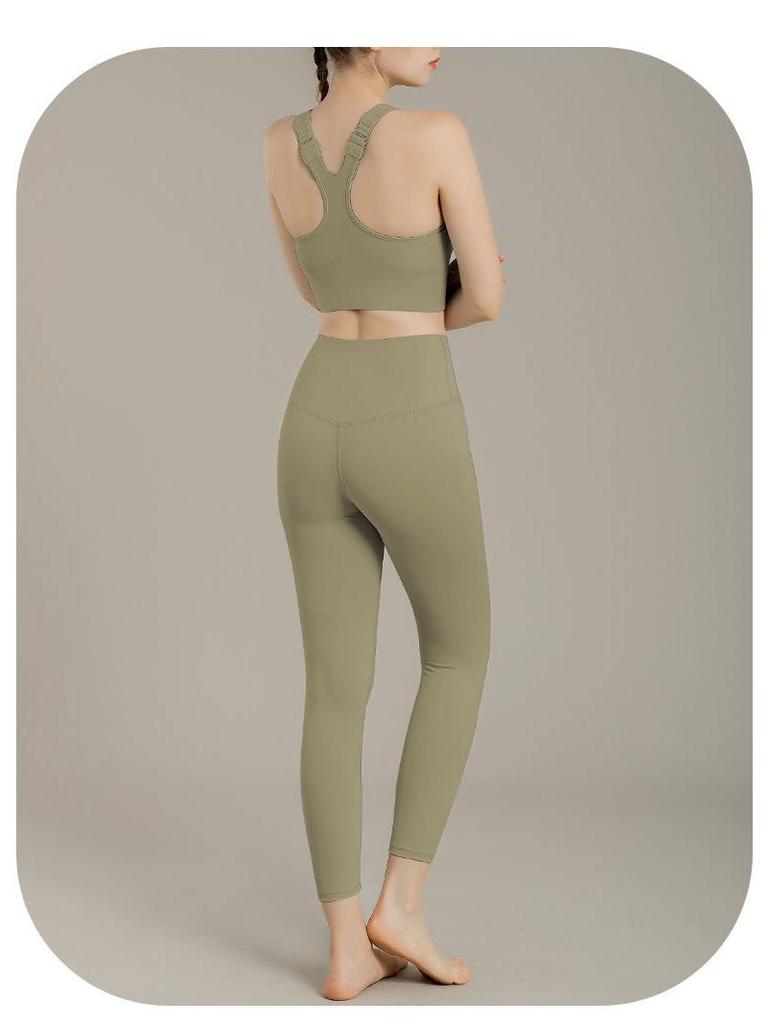 Stötsäker sport-BH i plusstorlek: Dragkedja fram, Justerbar, Vacker ryggdesign för löpning, yoga och fitness