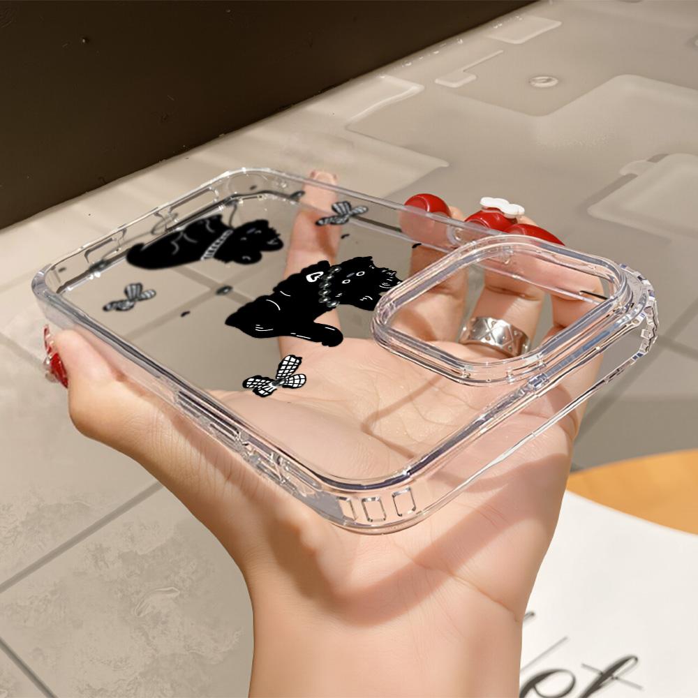 Acrylic Phone Case for iPhone 11 12 13 14 Pro 12 14 16 Pro Max for Samsung A16 A36 A56 S24 FE High-quality Painted Anti-fall Mobile Phone Case