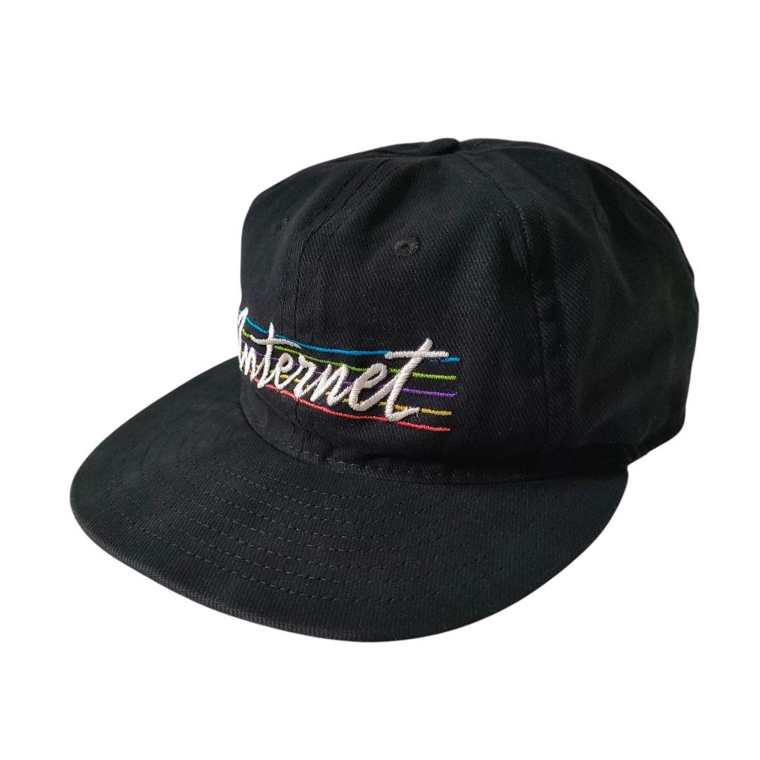 

[USED] GIPHY x Ebbets Field Flannels Embroidered Cap, Black, Made in the USA