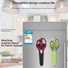 1pc Strong Magnetic Scissors Holder, Quick-Release Metal Surface Organizer for Kitchen Shears, Tailor Scissors storage rack