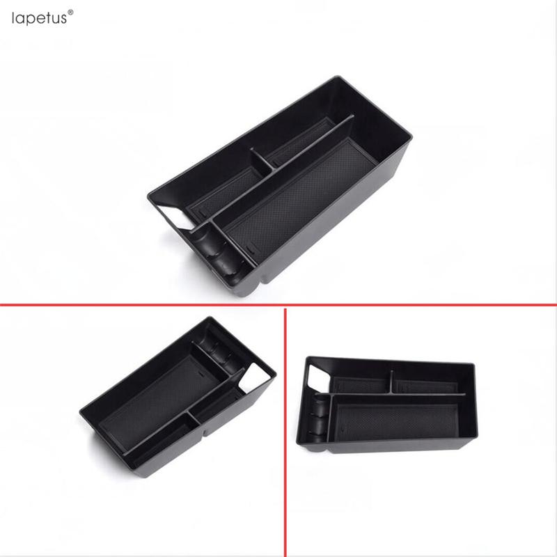 Central Console Armrest Storage Box Container Organizer Phone Holder Tray Accessories Interior For Ford Mustang Mach-E