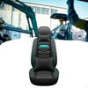 Excavator Seat Cover Accessories Protector Breathable PU Leather Wear Resistant Decorative Easy to