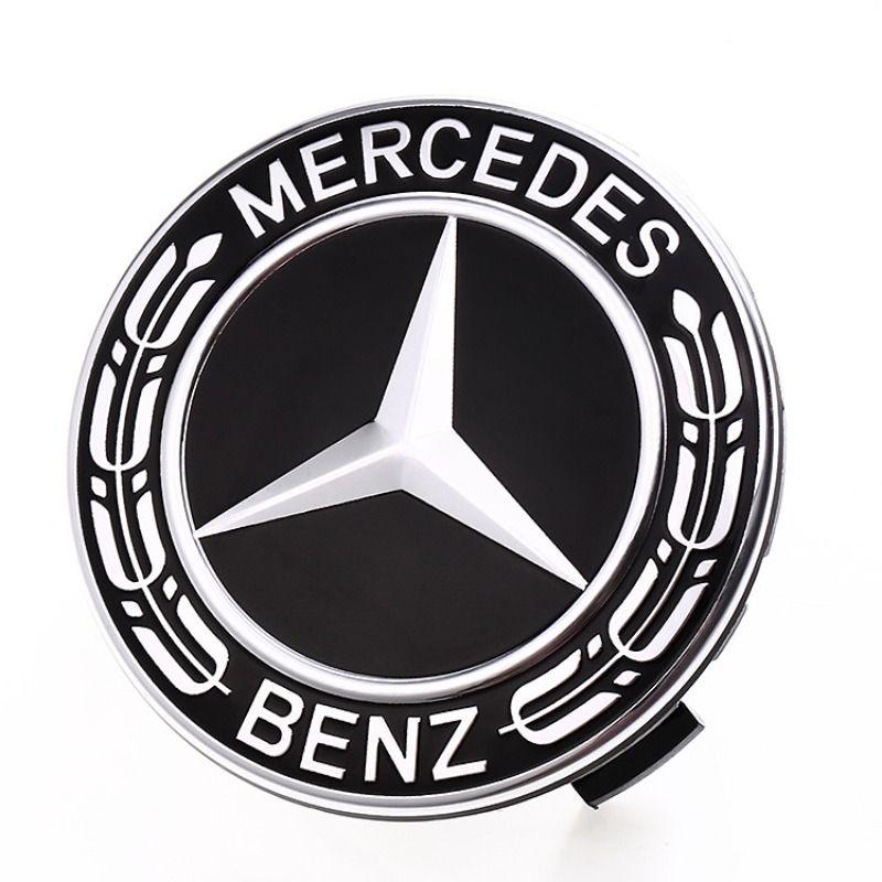 Mercedes Wheel Hub Cap Tire Logo for S, C-Class, E-Class, C200, E300L, GLS