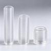 Clear Plastic Insulating Flame-Retardant Threaded Pipe - Non-Magnetic, Rust-Proof