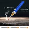 Comfortable Wooden Handle Soldering Iron Featuring Four Gear Temperature Control USB Charging Rapid Heating Lightweight Design