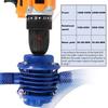 POM Hand Drill Pump - Self-Priming Power-Free for Water/Diesel/Other Fluids (Multi-Function)
