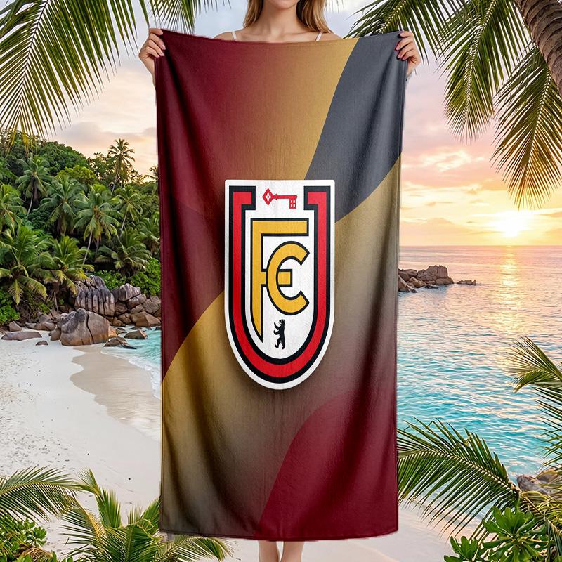 Telo Mare Asciugatura Rapida Union Berlin FC Stampa Microfibra Assorbente Portatile da Viaggio per Nuoto