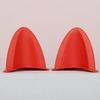 NEW 2Pcs Cute Helmet Cat Ears Decoration Helmet Styling Strong Adhesive Stickers Motorcycle Electric Helmet Accessories