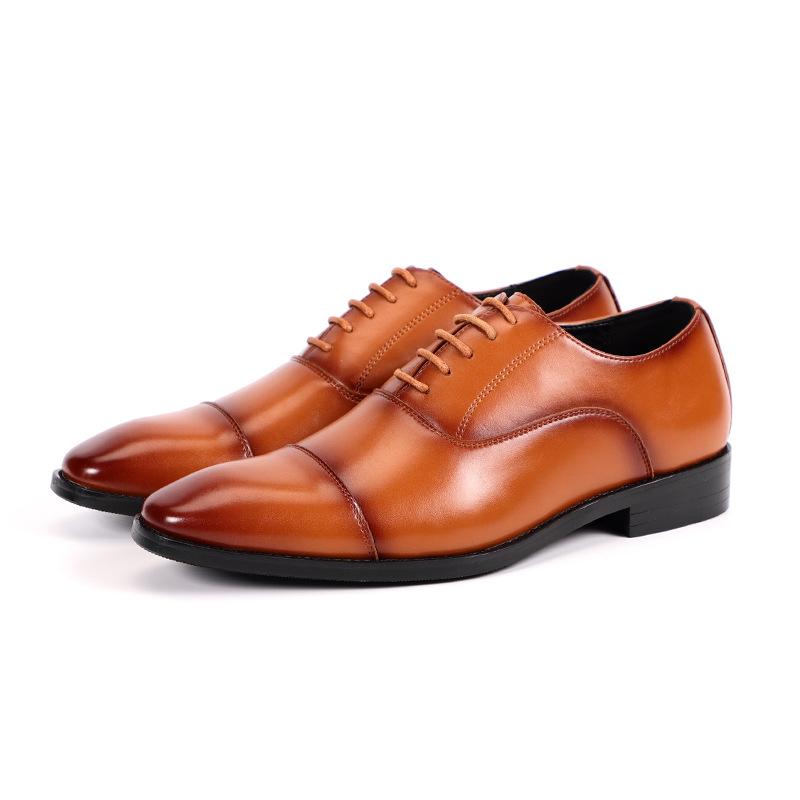 

2025 direct sales 2025 new spring men s business leather shoes men s large size 48 жовтий