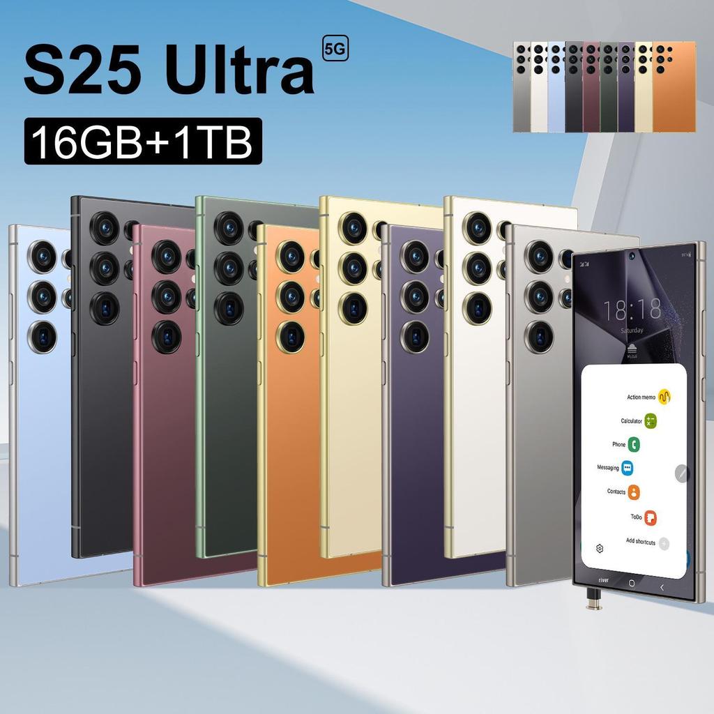 S25Ultra Global 4G Smartphone, 7,3-Zoll HD-Bildschirm, Android 8-Kern.