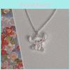 Adorable Cartoon Stitch Necklace Stylish Unique Holiday Gift Pendant For Women