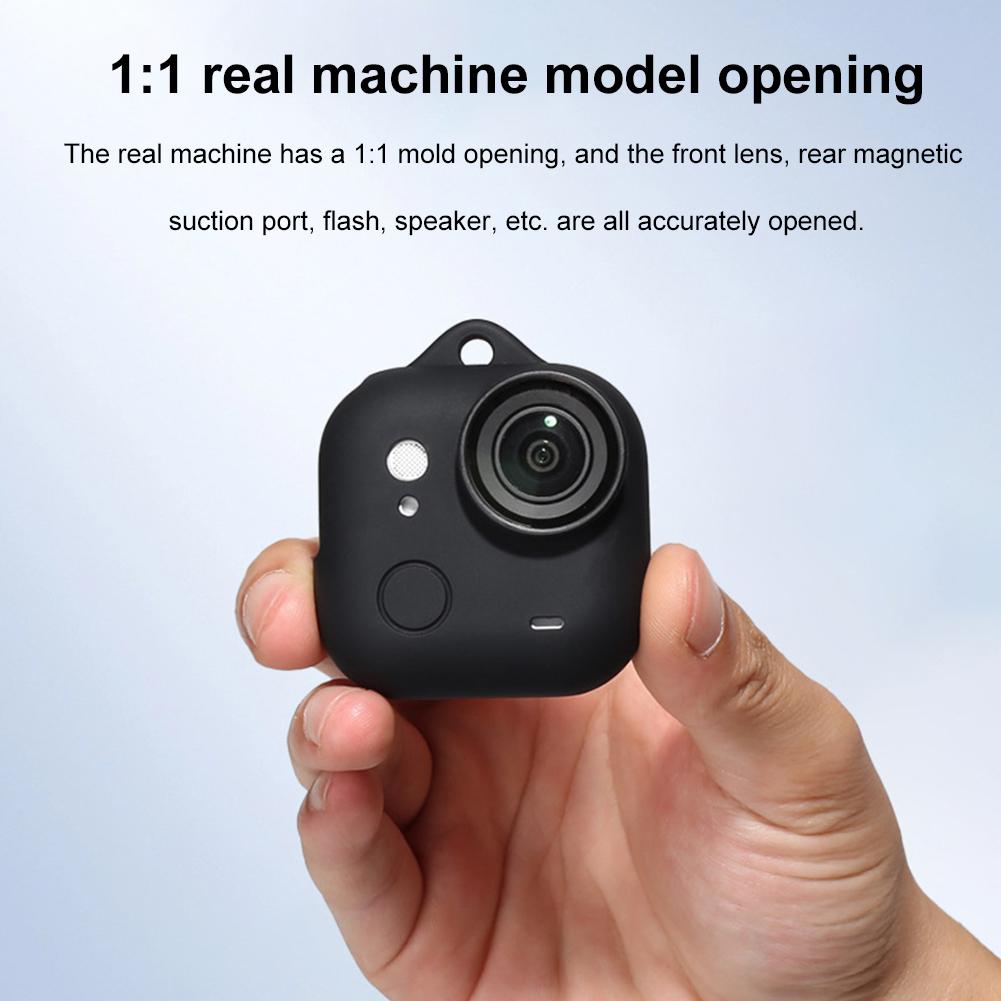 Silicone Protective Case For Insta360 GO Ultra Protective Sleeve Anti-drop Lens Cap Shockproof Skin Cover Camera Accessories