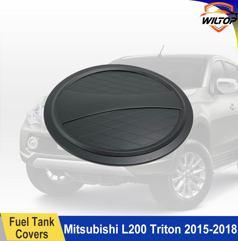 Car Body Kits For Mitsubishi L200 Triton 2015-2018 ABS Matte Black Auto Parts Front&Rear Light Covers Car Exterior Accessorie