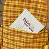 Plaid Schoolbag Women's Lightweight Backpack