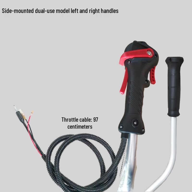 Universal Lawn Mower Throttle Switch Assembly for Side-Mounted Brush Cutter and Backpack Grass Trimmer
