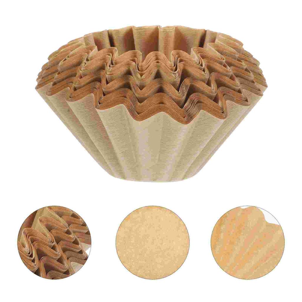 Filters Coffee Pot 50pcs Drip Type Hand-brewed Paper Cake Bowl Cup Machine Espresso Machines Powder Filtering Cups Travel