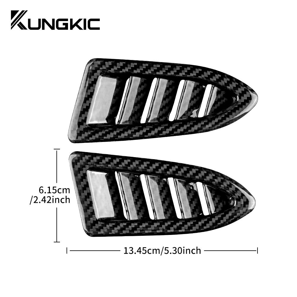 Real Hard Carbon Fiber Sticker For Subaru WRX/ WRX STI 2025 2025 2025Car Dashboard Side Air Vent Frame Interior Trim Accessories