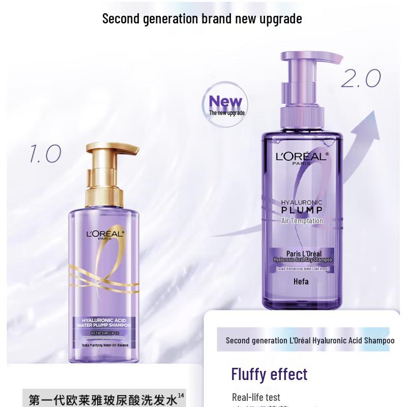 L'Oreal Hyaluronic Acid Refreshing Oil Control Shampoo