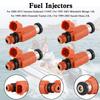 4 BUC INP-771 Injector de Combustibil 68V-8A360-00-00 Pentru Yamaha Outboard 115 CP CDH210