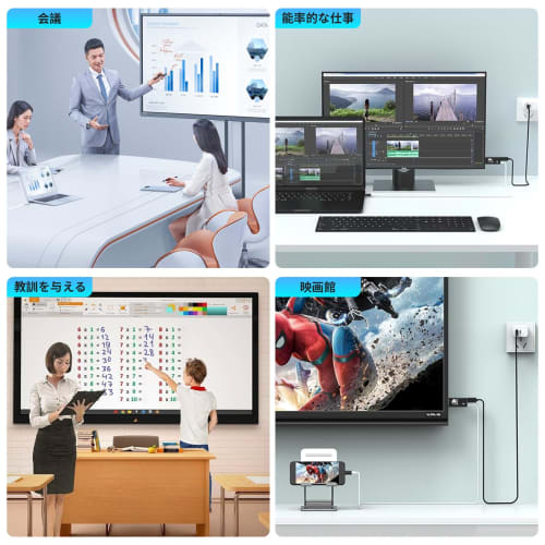 [2024 New Arrival] Switch Dock, Genuine Direct TV Output HDMI Type-C Switch 4K & 1080 Resolution/HDMI Conversion/Type C PD Charging/Direct TV Output M