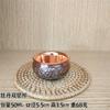 Pure Purple Copper Handmade Kung Fu Tea Cup Small Water Thickened Tea Set Coffee Cup Set Camping Mugs Tea Cups and Saucer Sets