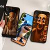 Tung Tung Sahur Anime Art For Motorola G85 Edge 50 G24 G35 G14 G04 40 G72 G34 G G54 G13 G32 5G Black Phone Case