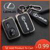 Interior Stickers Car Key Case Cover Shell Fob For GX460 RX350 ES350 IS250 GX460 LX570 IS350 GS430 GS300 GS450h Auto Keych