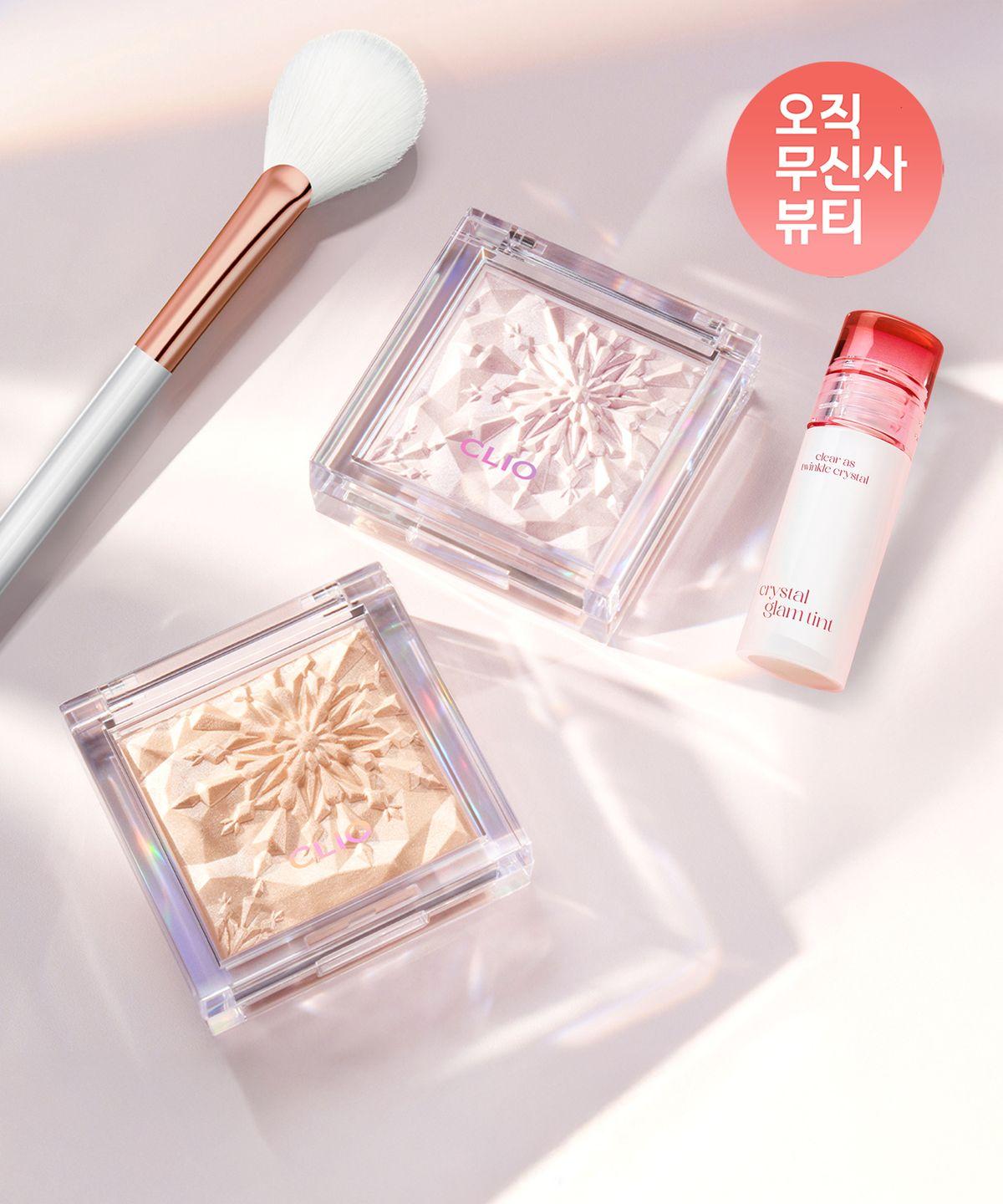 [SET] Prism Highlighter Special Set (Full Size + Brush) 25AD + Glam Tint Mini 01 Goldsheer (25AD)