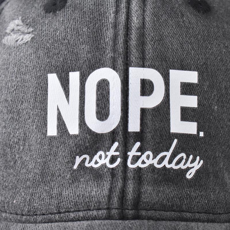 Baumwolle neu NEIN Baseballkappe Herren und Damen personalisierte Outdoor dreidimensionale atmungsaktive Mesh-Kappe