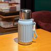 Keep Warm and Cold Mini Thermos Cup 450ml Coffee Tea Cup Fashionable Dual Drink Thermos  Daily Use