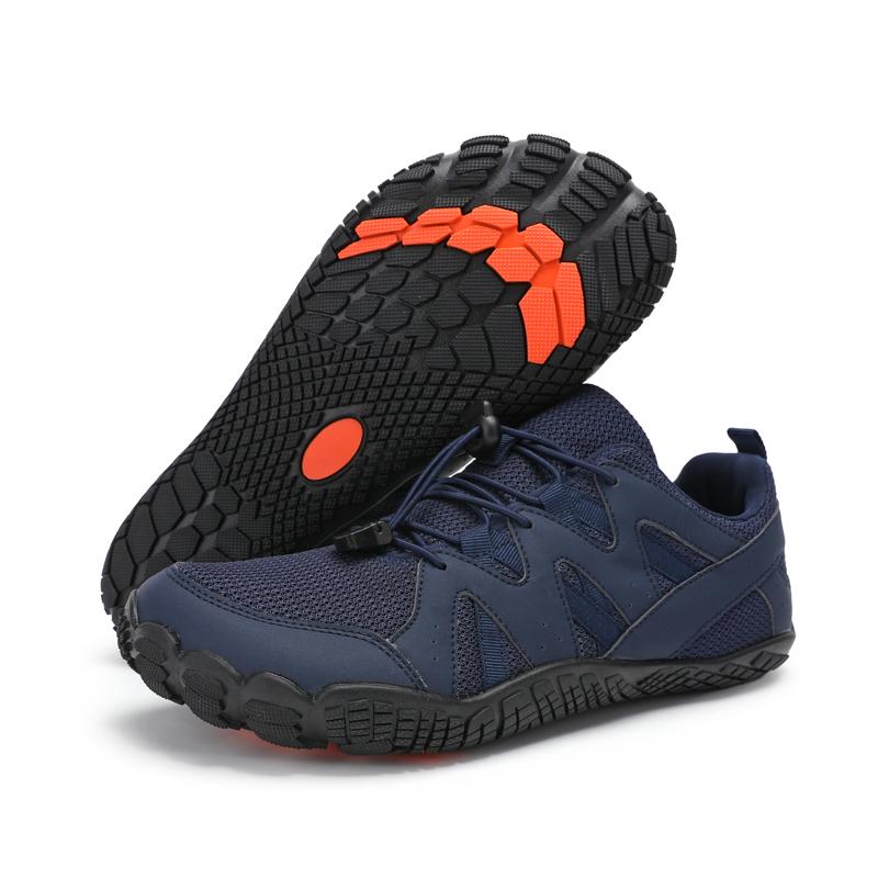 Hiking Sneakers Barefoot Sports Shoes Camping Trekking Shoes Non-slip Elastic Sole Breathable Mesh Fitness Training Footwear