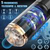 Automatic Male Masturbator Thrusting Rotating Vibration 3D Realistic Sleeve Hands-Free Adult Sex Toys for Men