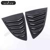 For Honda Breeze  Carbon Fibre Rear Window Side Vent Louver Shutter Cover Trim
