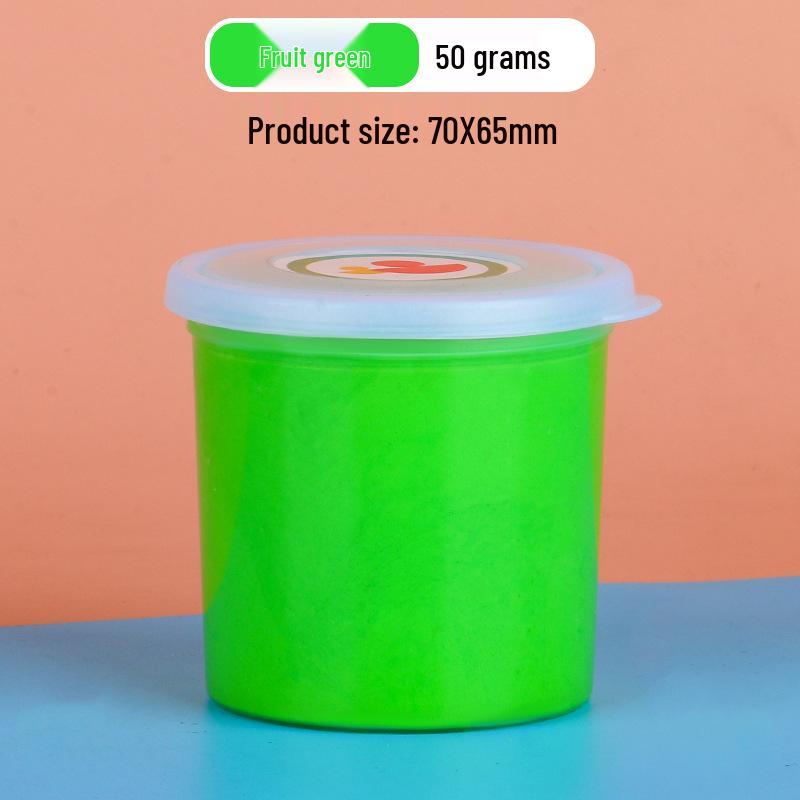 50g Large Jar Pack: Super Light Nontoxic Colored Clay for Kids' DIY Crafts and Toys