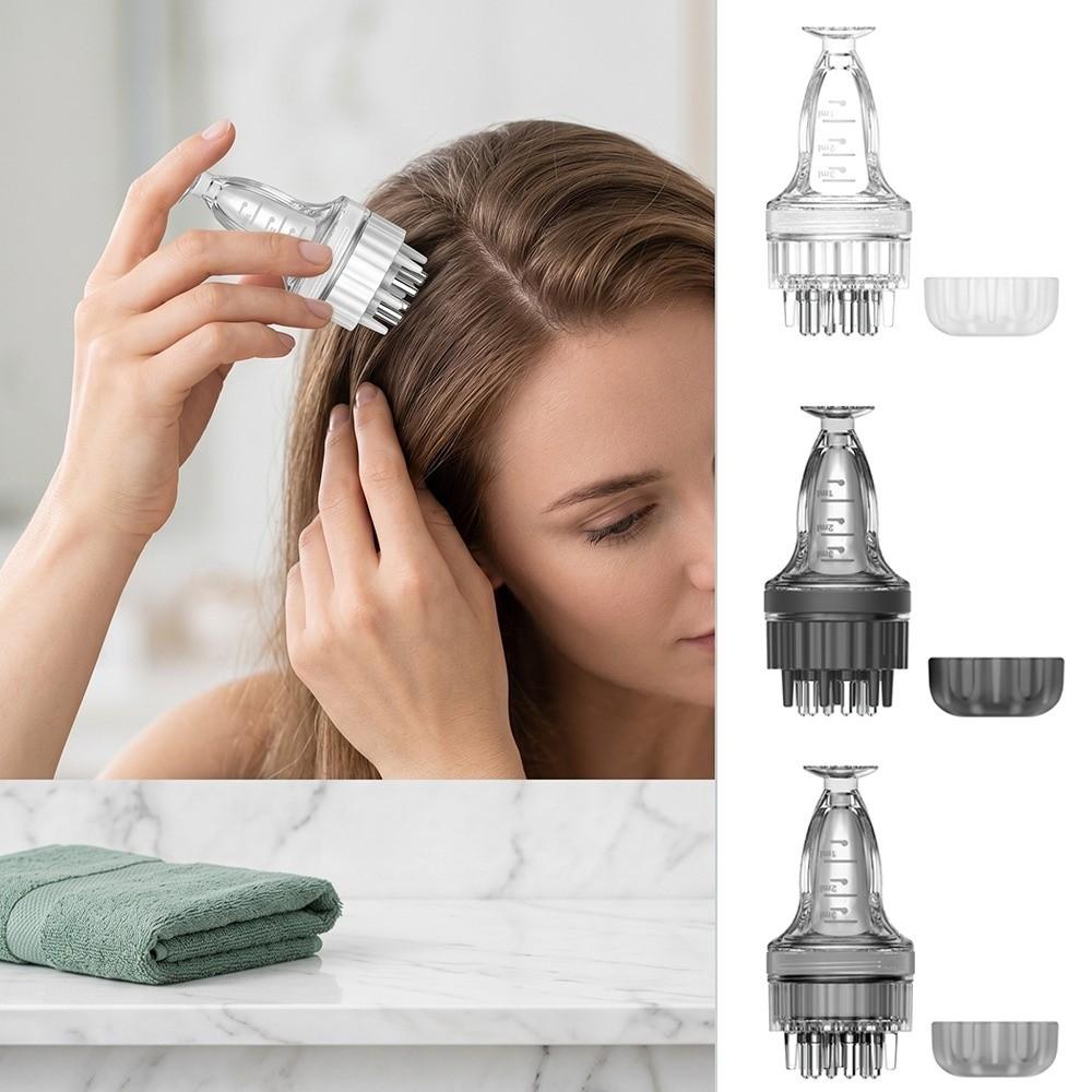 Precise Scale Hair Growth Serum Oil Apply Scalp Treatment Comb Nourish Hair Roots