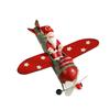 Weihnachtsbaum Anhänger Claus Flugzeug Ornament Hängende Dekoration Festliche Note