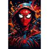 Collection of Spider-Man Famous Scenes, Diamond Paintings Full of Diamonds, Handmade DIY Full Diamond and Gem Stickers for Home Decoration Paintings