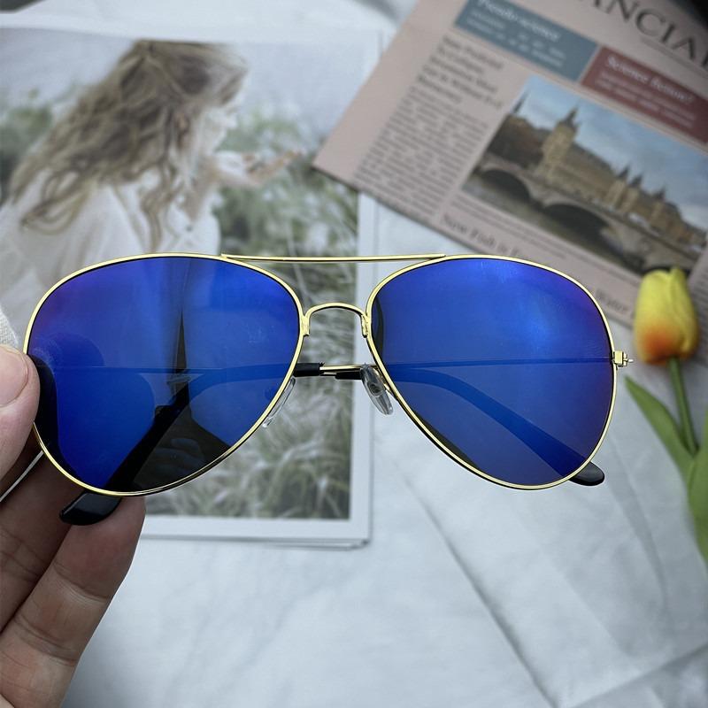 Fashionable New Fashion Classic Glasses for gentlemen Aviator Metal Frame Outdoor Sports Eyewear Anti-UV Driving Sunglasses Glasses