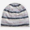 Women Spring Summer Autumn Thin Striped Beanies Slouchy Style Skullies Lady Knitted Bonnet Cap Men Sports Hiphop Pile Hat