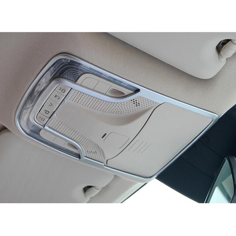 For Benz Vito W447 2016 2017 2018     Car Front Reading Light Cover Decoration Trim Auto Interior Accessories