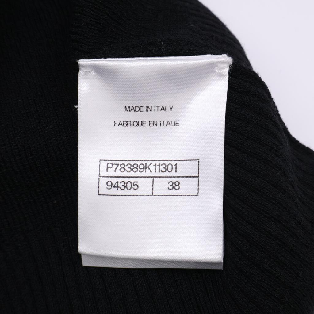 Chanel Domestic Regular P78389K11301 Sleeveless Dress Dress 38 blackUsed