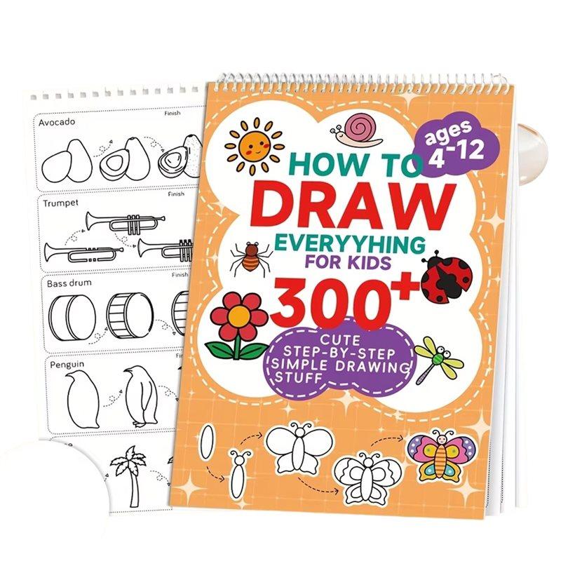 A Simple Drawing Book With Detailed And Practical Steps, Easy To Understand, Convenient For Practice Coloring Book